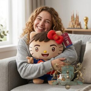 Hello Kitty Pedri World Cup 2026 Plush Toy