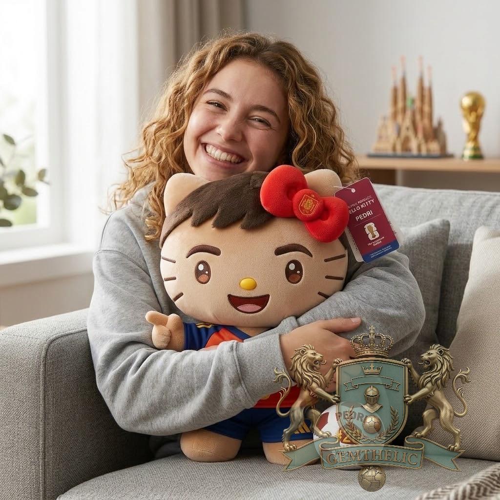 Hello Kitty Pedri World Cup 2026 Plush Toy