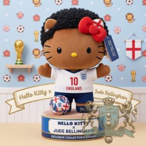 Hello Kitty Jude Bellingham World Cup 2026 Plush Toy