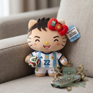 Hello Kitty Lautaro Martínez World Cup 2026 Plush Toy