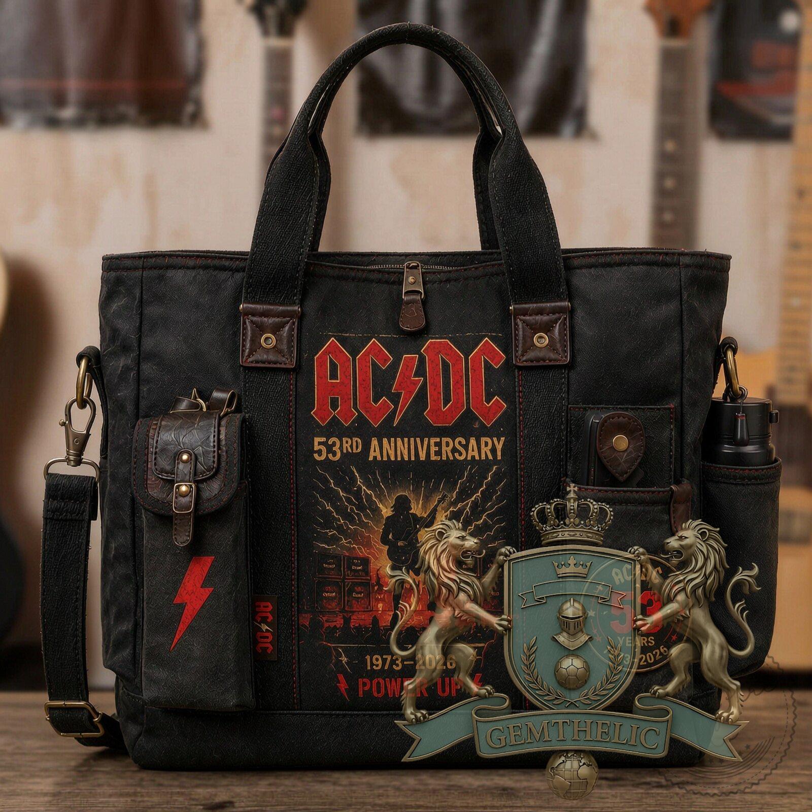 AC/DC 53rd Anniversary Power Up Tote Bag