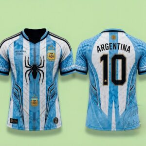 Argentina x SPIDER MAN World Cup 2026 Soccer Jersey