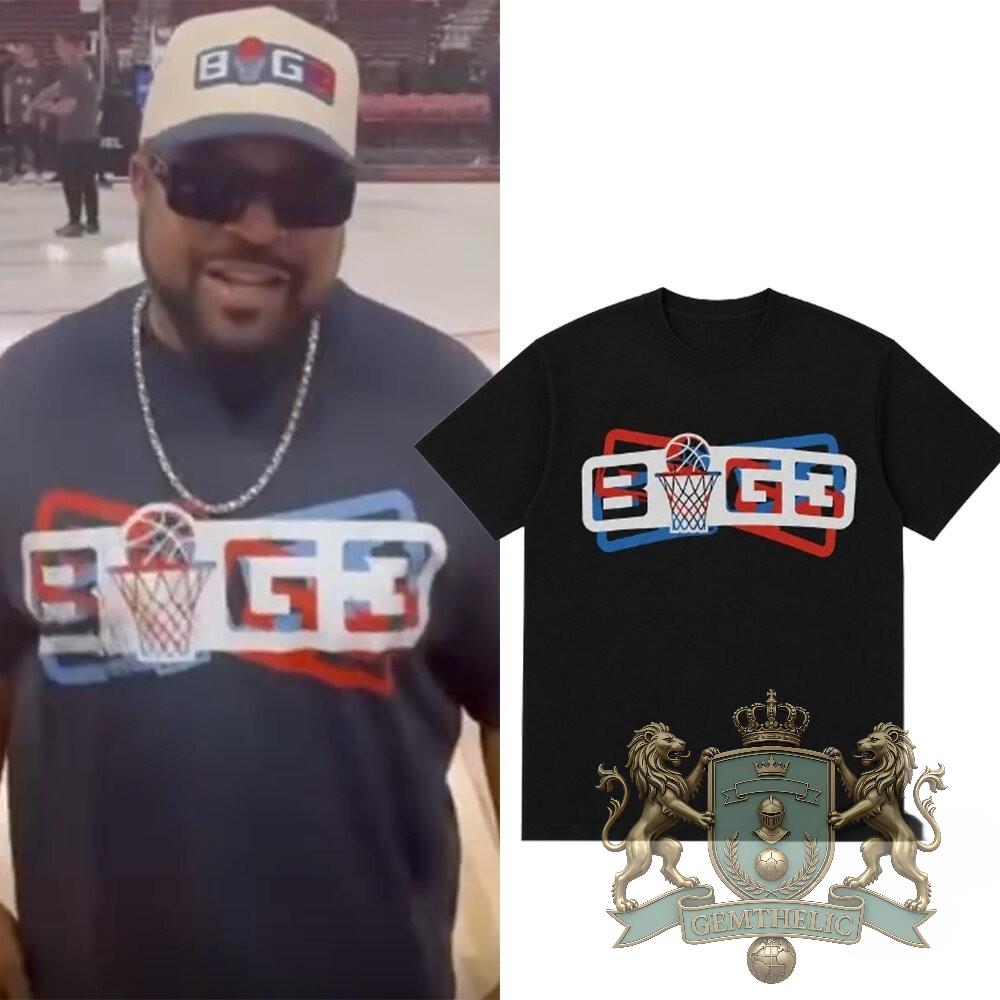 BIG3 Basketball League Official Logo Basketball T-Shirt