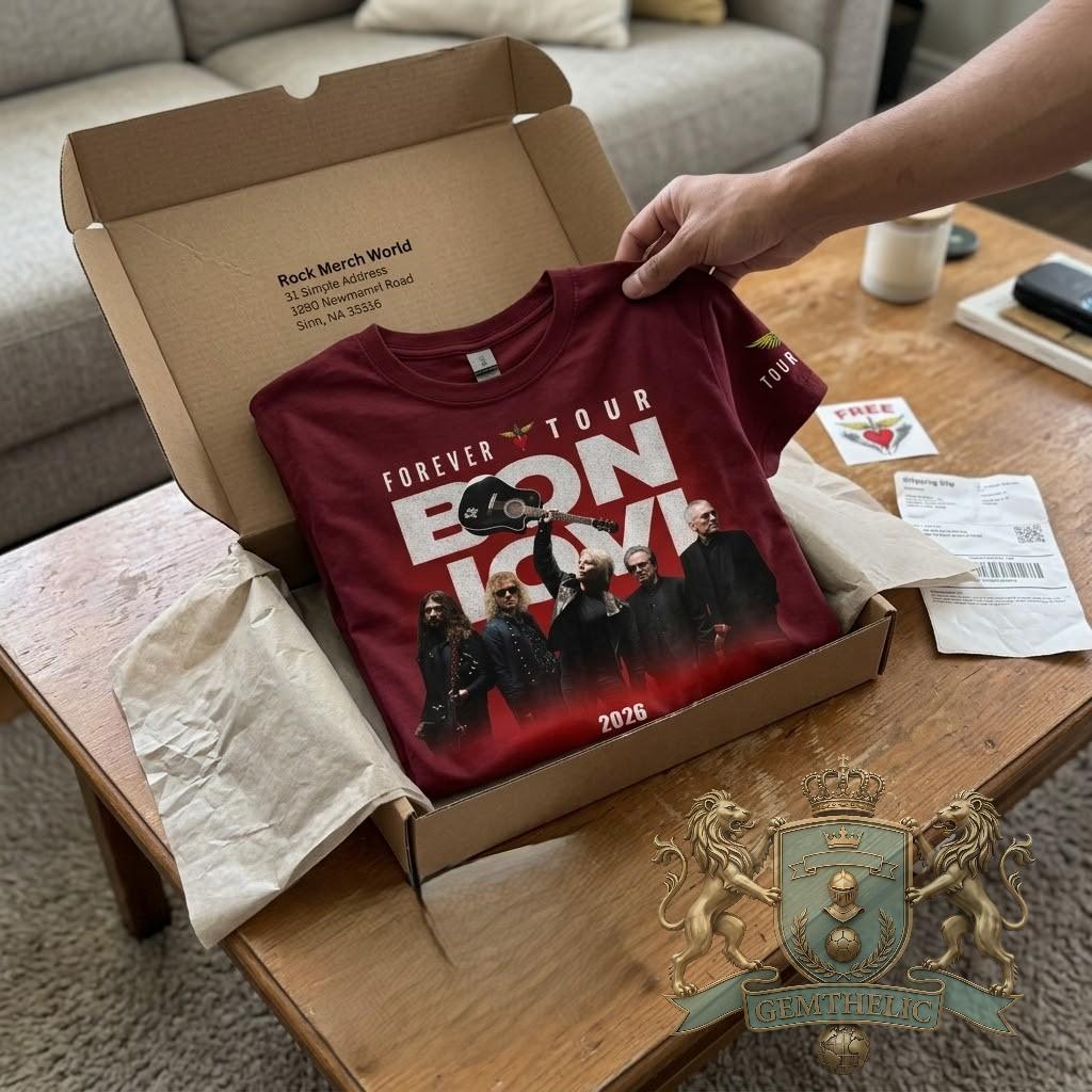 Bon Jovi Forever Tour 2026 T-Shirt
