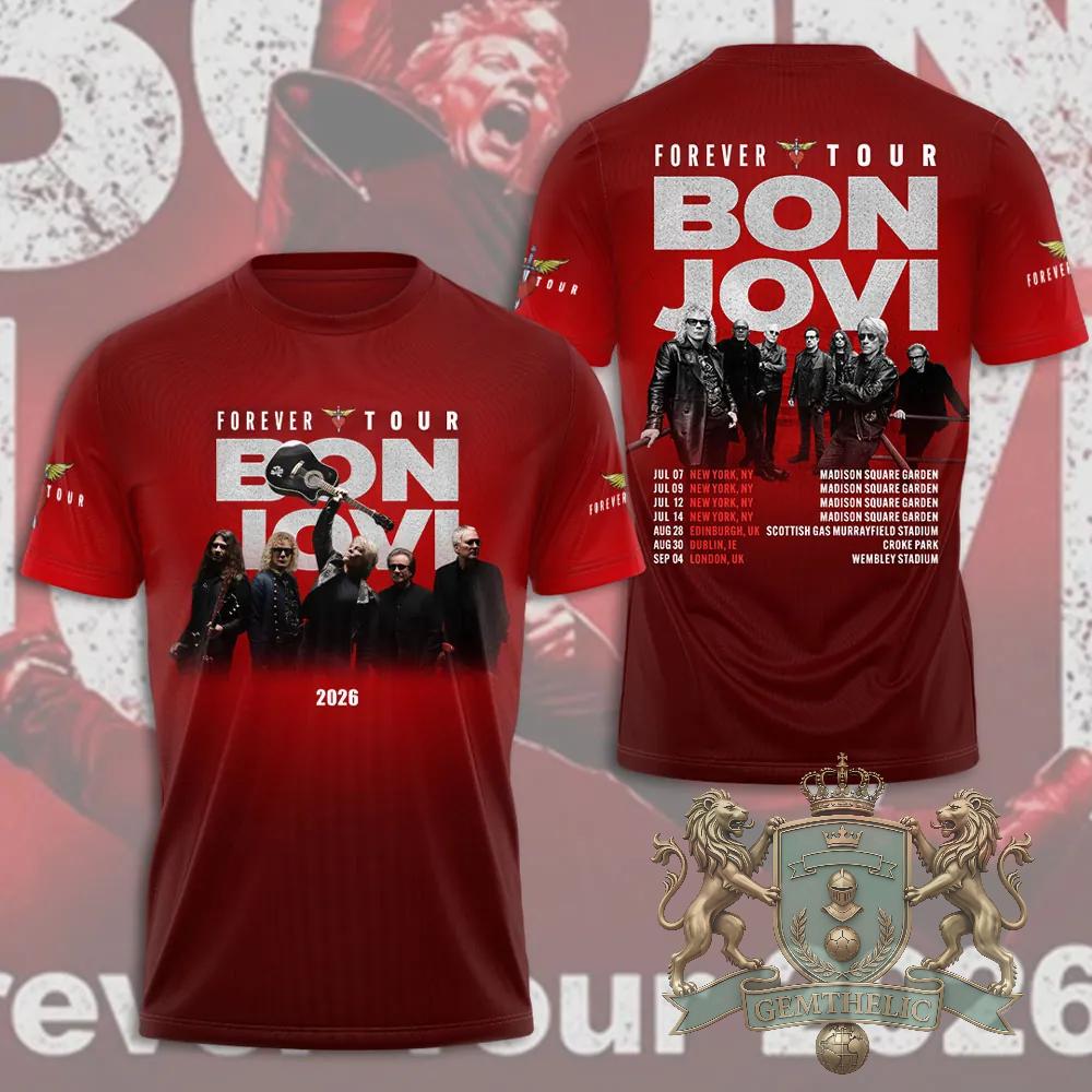 Bon Jovi Forever Tour 2026 T-Shirt