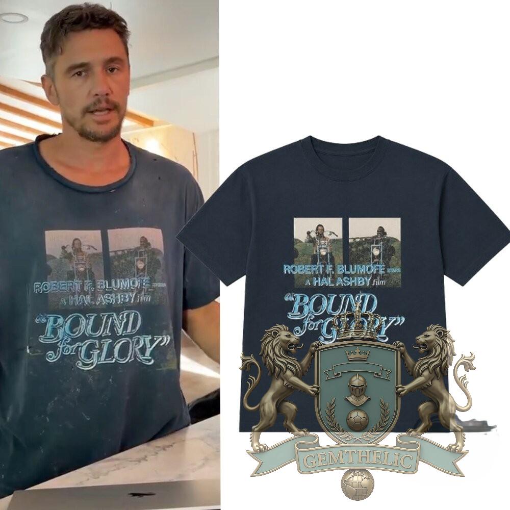 Bound for Glory Robert F. Blumofe Hal Ashby Film T-Shirt - Front View
