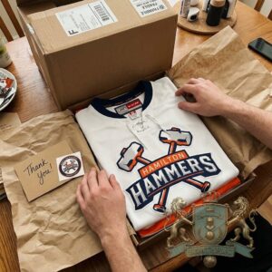 Hamilton Hammers Player Number 26 Hockey Jersey