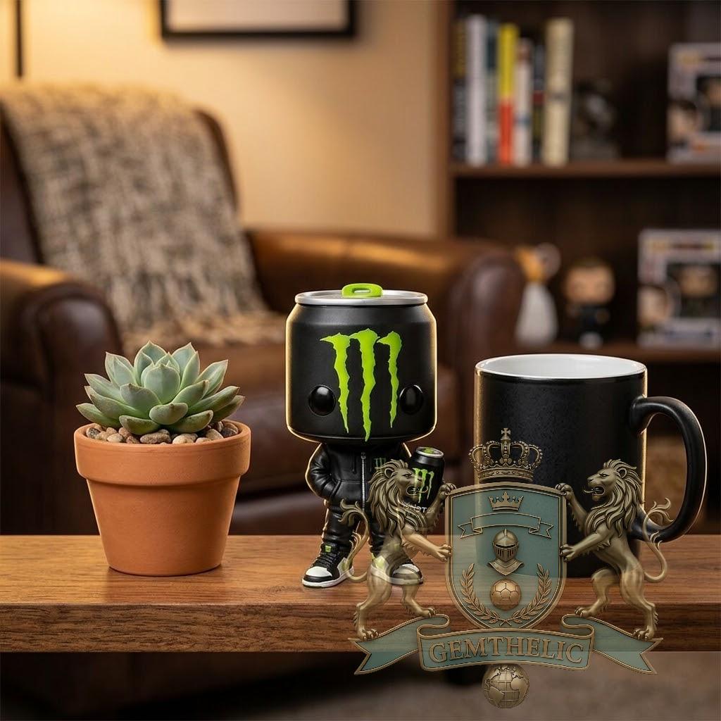 Monster Energy Pop Energy Number 01 Funko Pop Vinyl Figure - Detail View