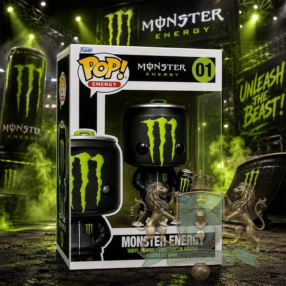Monster Energy Pop Energy Number 01 Funko Pop Vinyl Figure - Front View