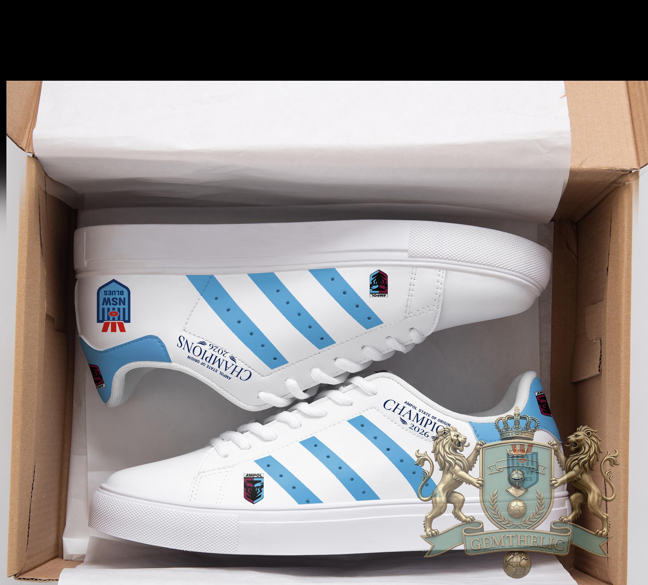 NSW Blues 2026 State Of Origin Champions Stan Smith Sneakers