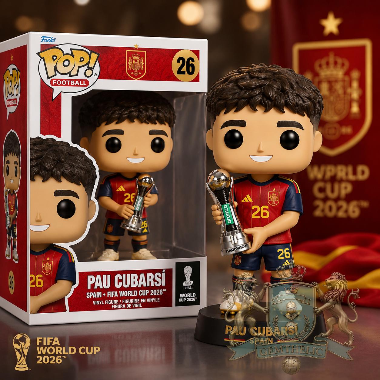 Pau Cubarsí FIFA World Cup 2026 Funko Pop