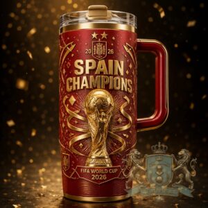 Spain National Football Team FIFA World Cup 2026 Champions Tumbler
