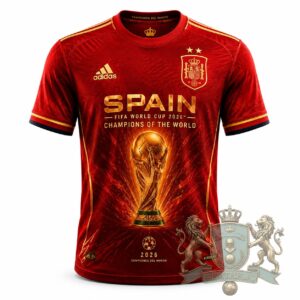 Spain National Football Team World Cup 2026 Champions Jerey