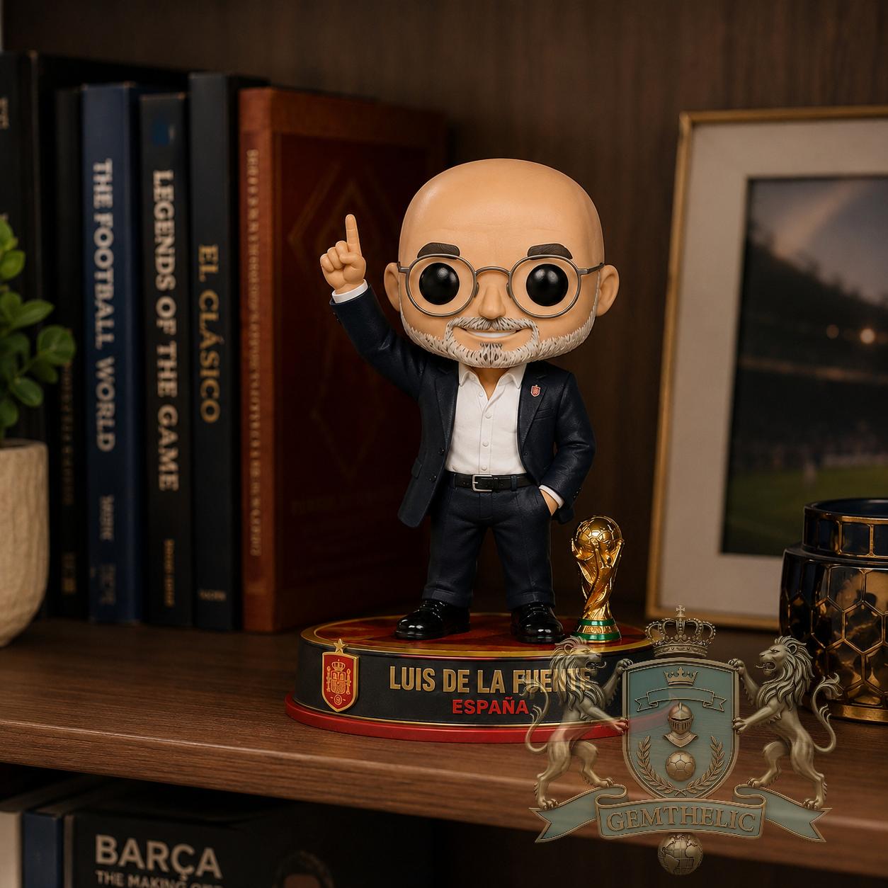 Luis de la Fuente Spain Champion Coach Funko Pop - Detail View