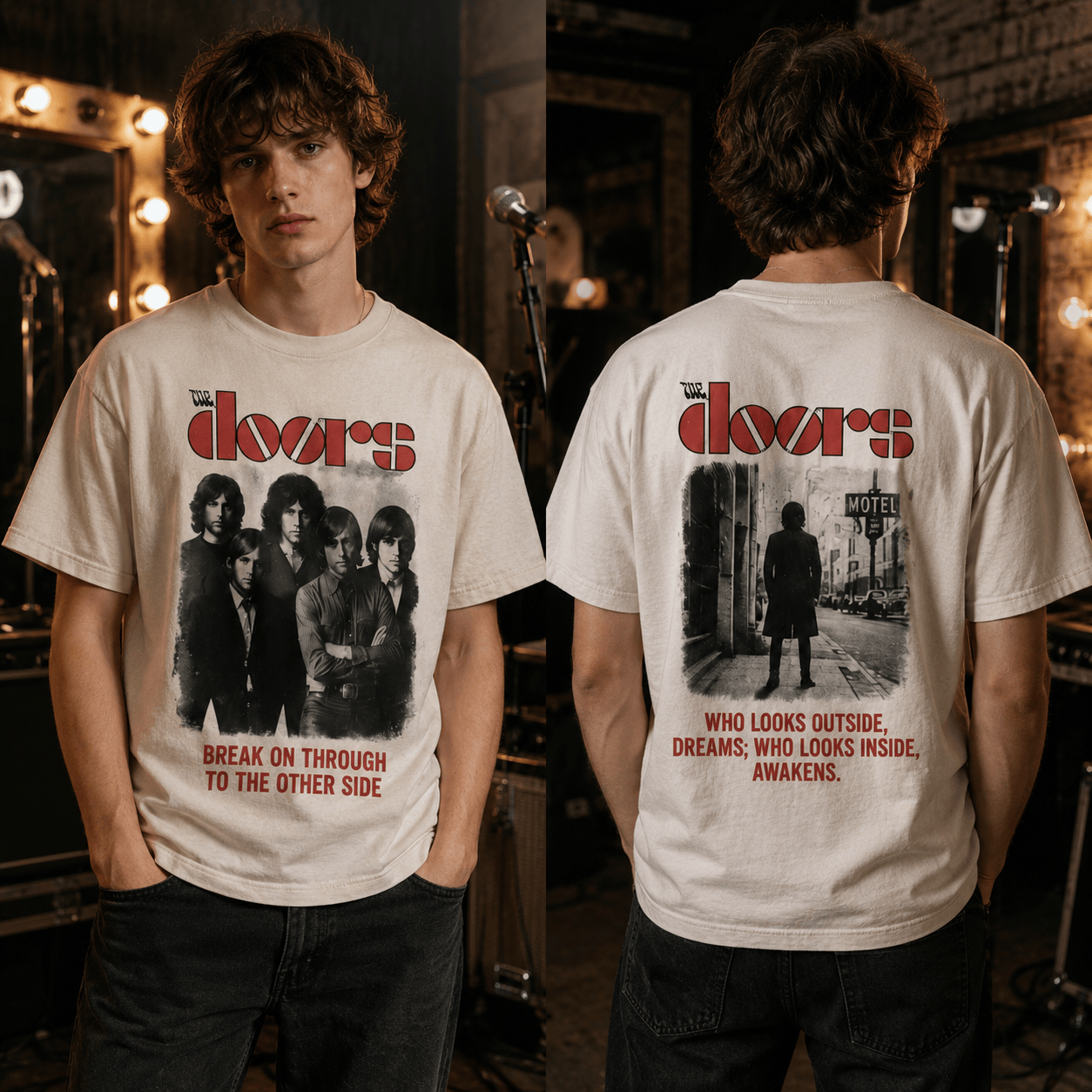 The Door Break On Through 3D T-Shirt