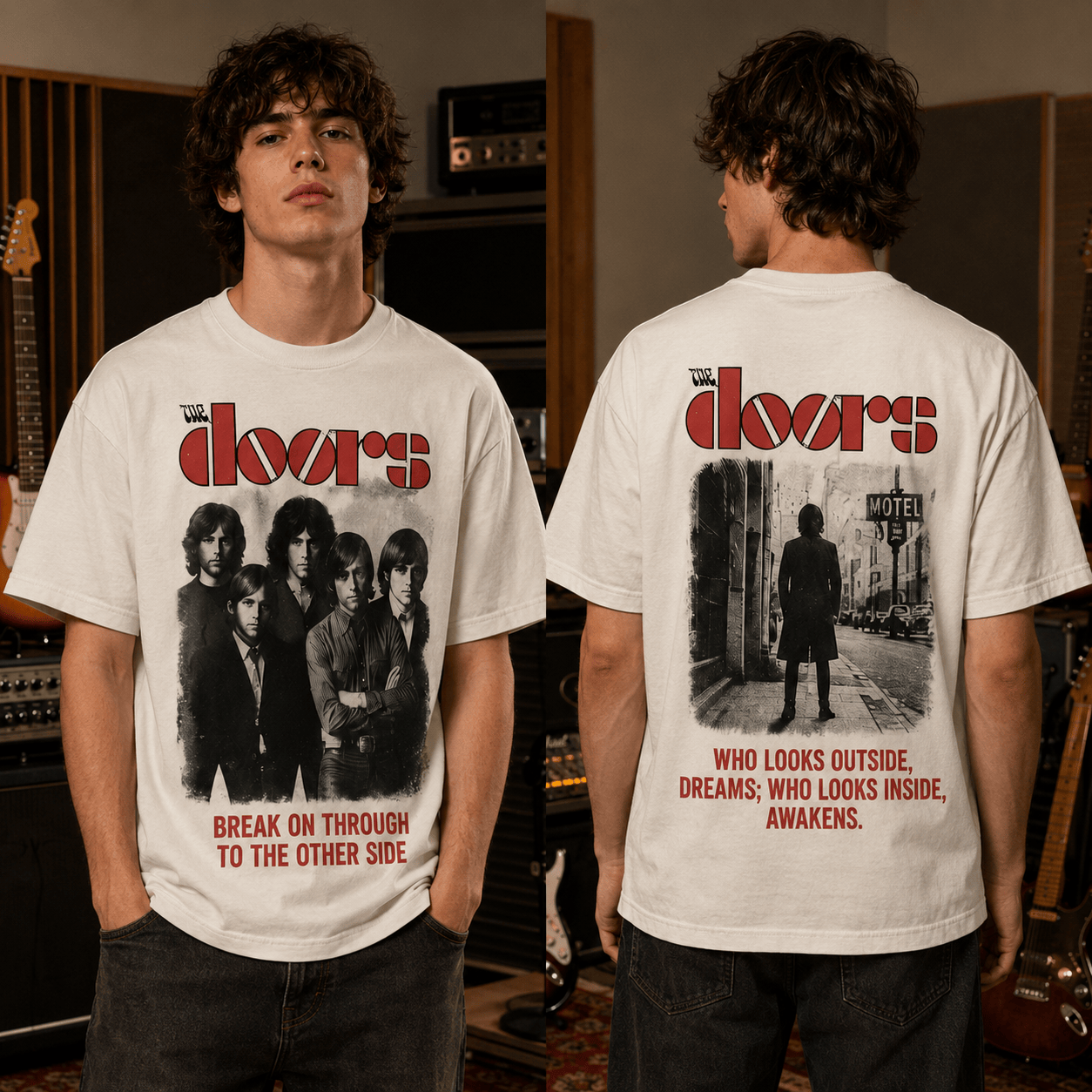 The Door Break On Through 3D T-Shirt