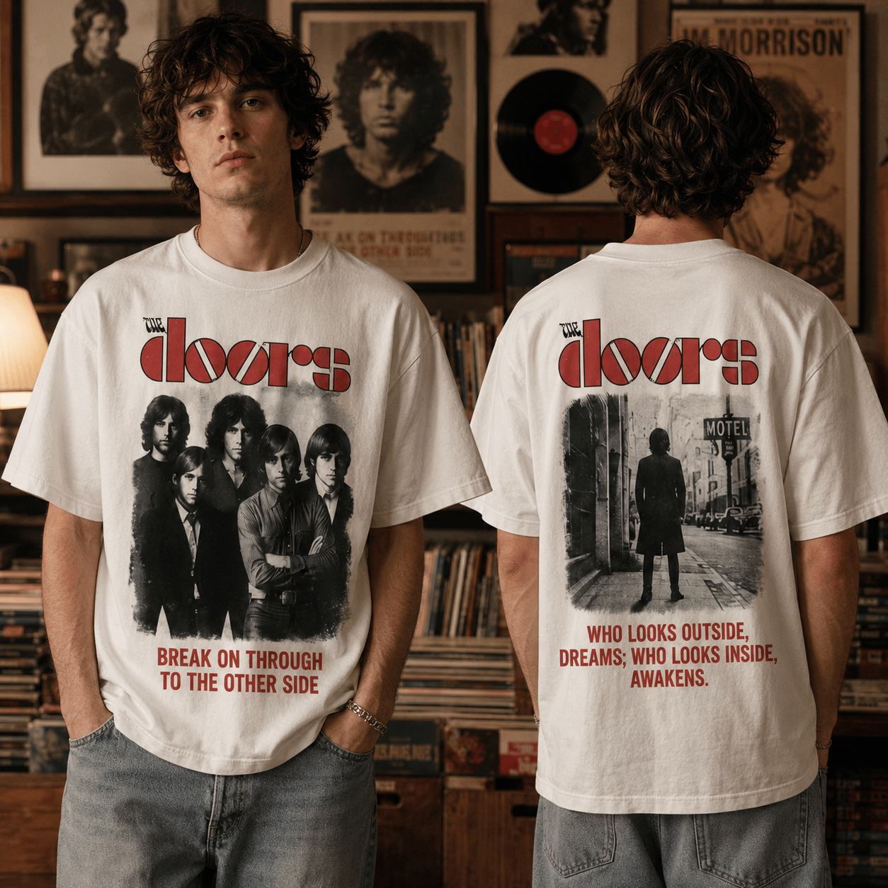 The Door Break On Through 3D T-Shirt