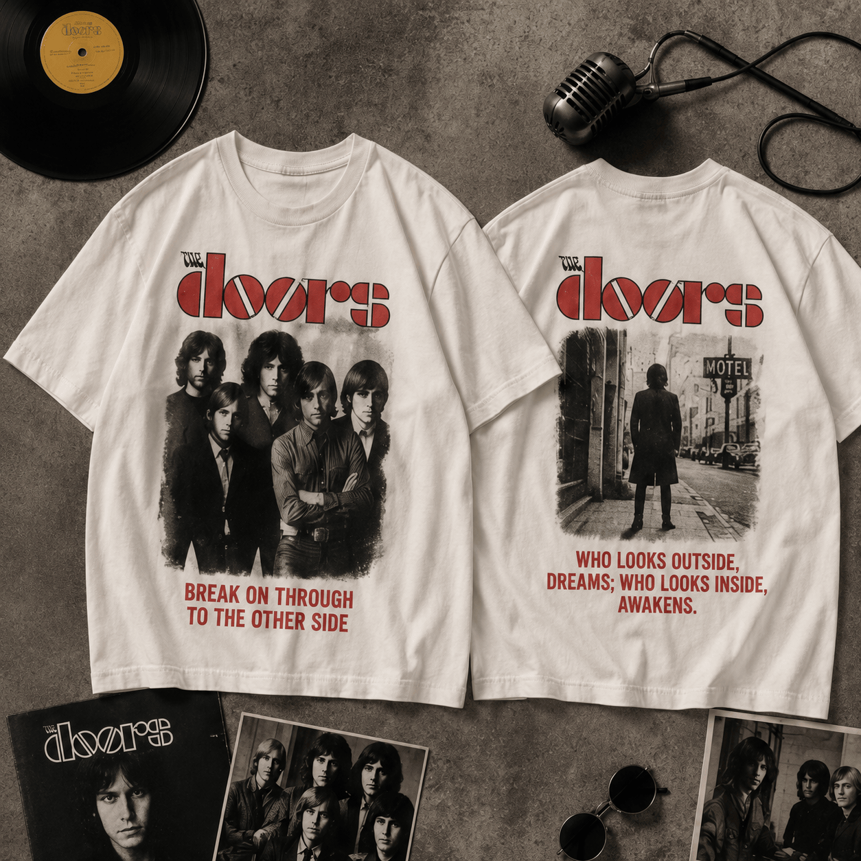 The Door Break On Through 3D T-Shirt